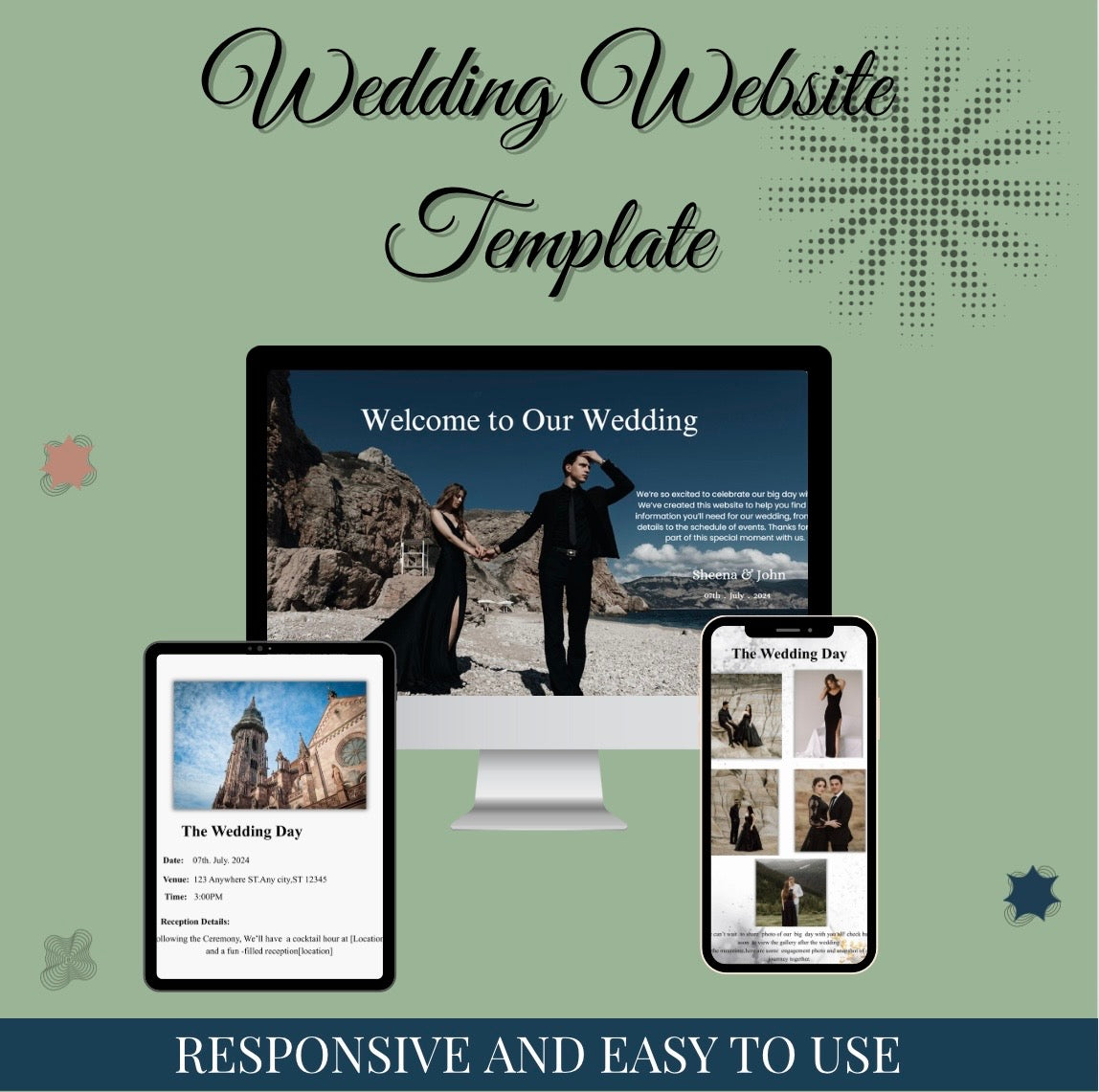 The Ultimate Wedding Planner Bundle (60+ Printable Planning Tools)