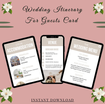 The Ultimate Wedding Planner Bundle (60+ Printable Planning Tools)